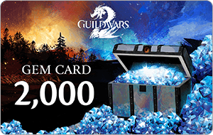 Guild Wars 2 Gem Card USA